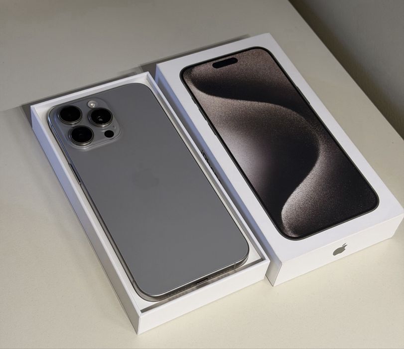 Iphone 15 Pro Max Natural Titanium 256GB