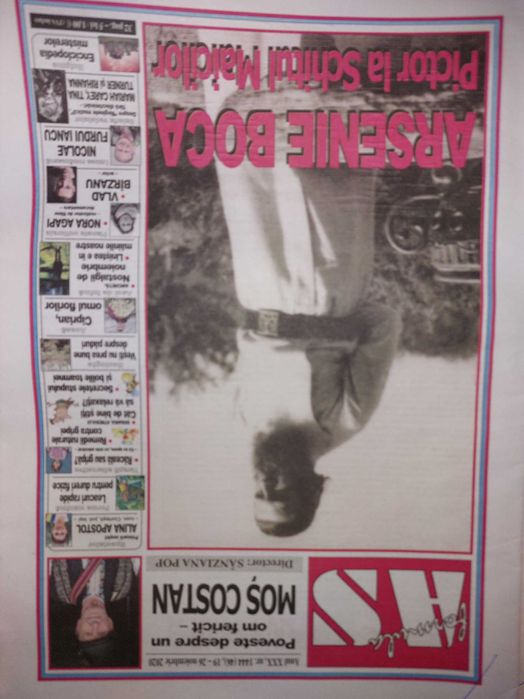 Revista Formula As cu Arsenie Boca pe coperta