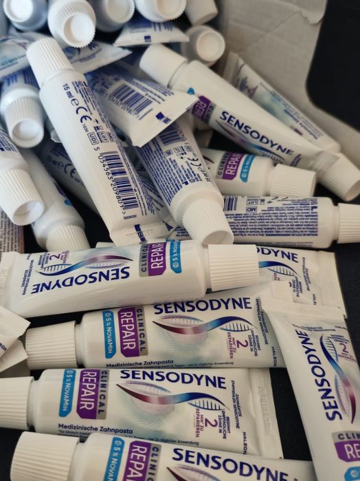 Sensodyne Clinical Repair, Paradontax Active Rapear паста за зъби