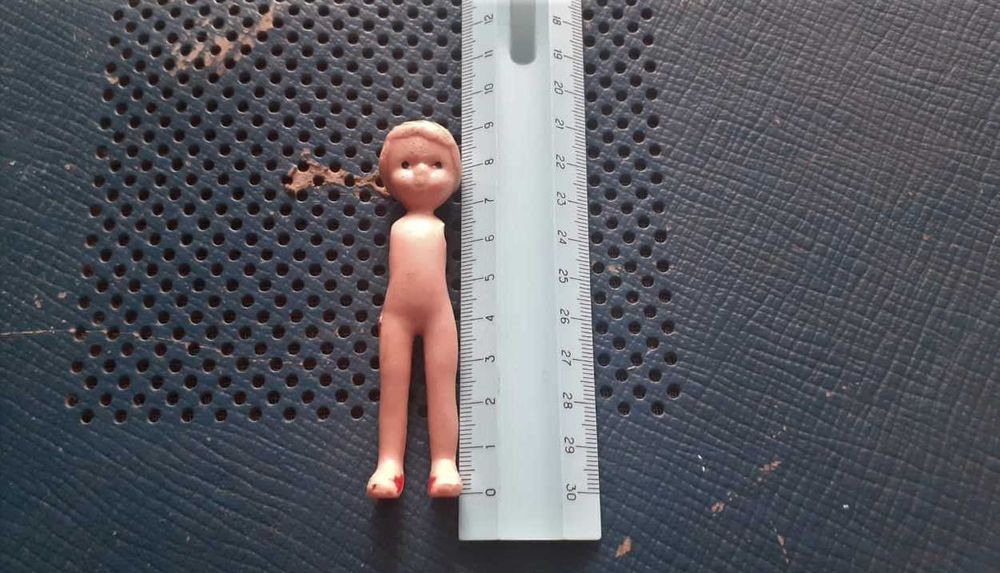 Игрушка СССР Мини Пупсик Пупс. Колкий пластик на запчасти