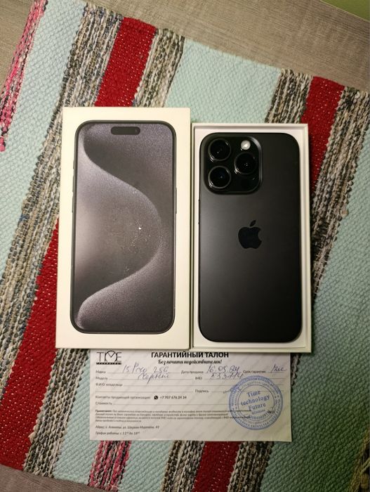 Iphone 15 Pro 256гб 85%