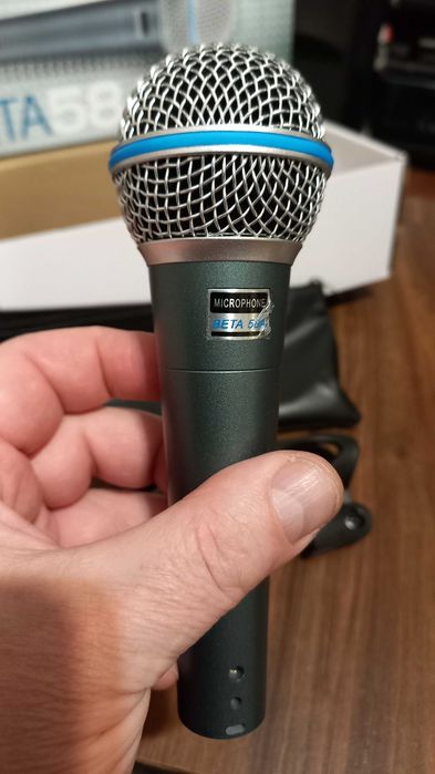 Microfon vocal supercardioid dinamic Beta58A (nu este SHURE!!)