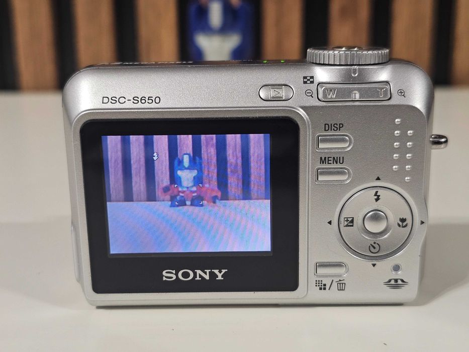 Y2K Aparat foto digital compact Sony S650 7.2MP 3xZoom