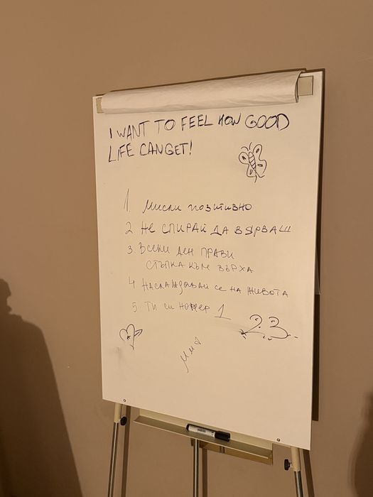 Бяла дъска за писане