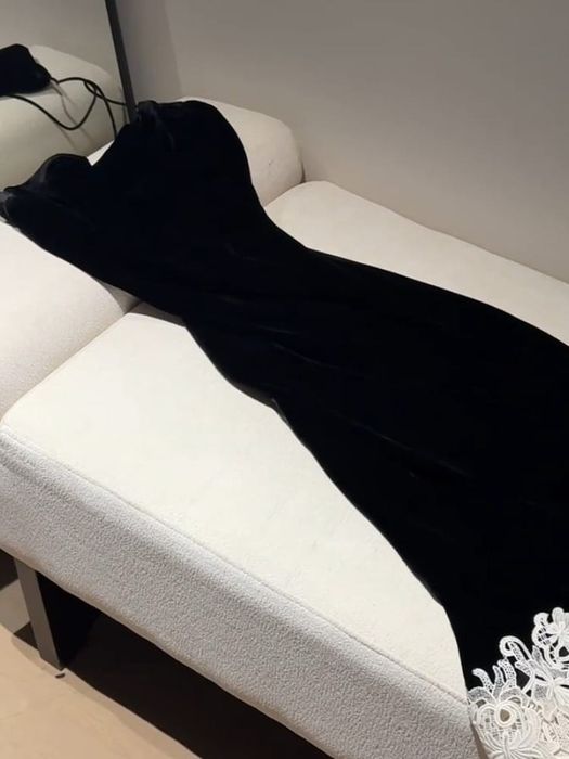 Черное новое платье