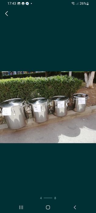 Ofertă  marmită/ bidon inox 35L  279