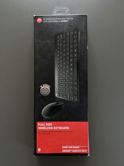 Kit Tastatură Bluetooth și Mouse Wireless Motorola – Ultra-portabil