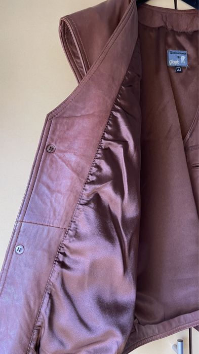 Vesta piele casual, marime L