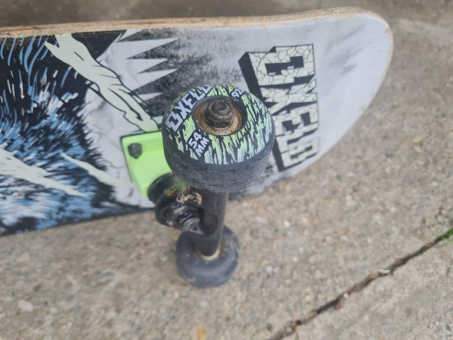 Skateboard OXELO 500 Wolf, Green, Black