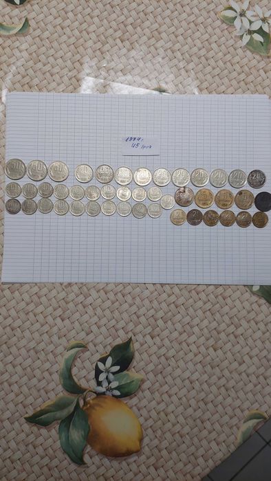 Стари монети от различни години