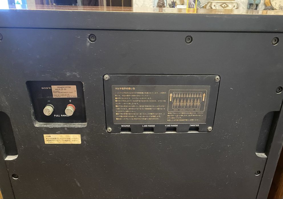 Колонки Sony SS-G9