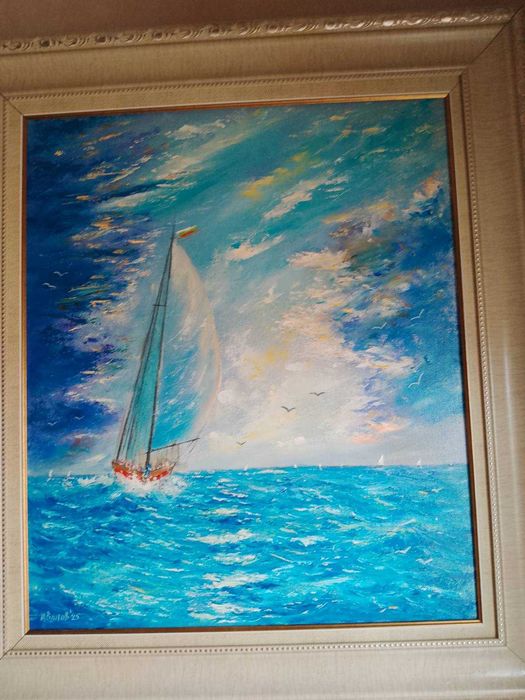 Картина с маслена боя на платно!