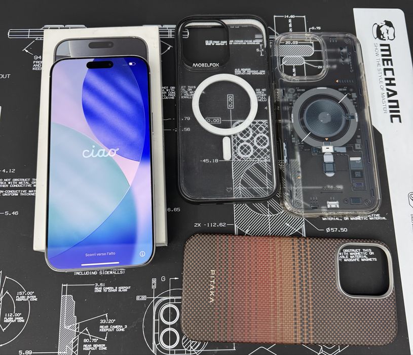 iPhone 16 pro max Alb ca nou