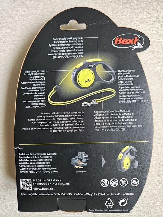 Lesa câine flexy    5 metri   /  Germania