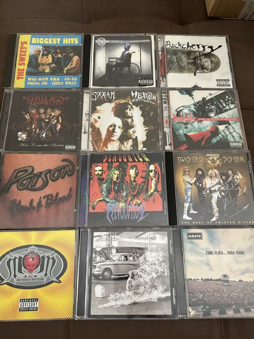 Рок и метъл компакт дискове - оригинални CD