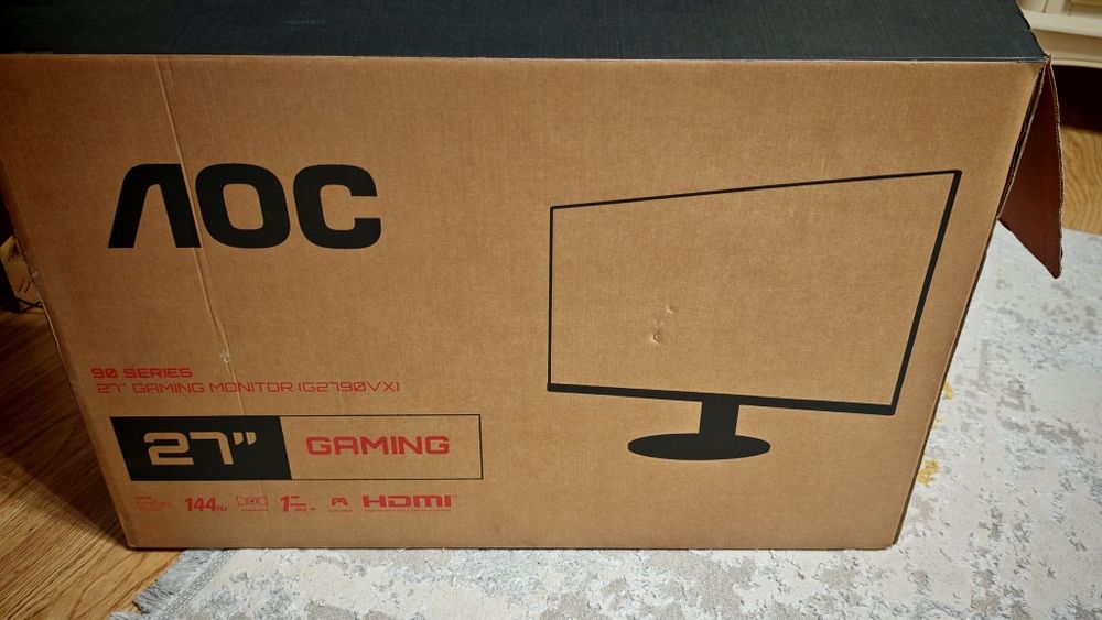 Монитор aoc 144гц 27дюмов