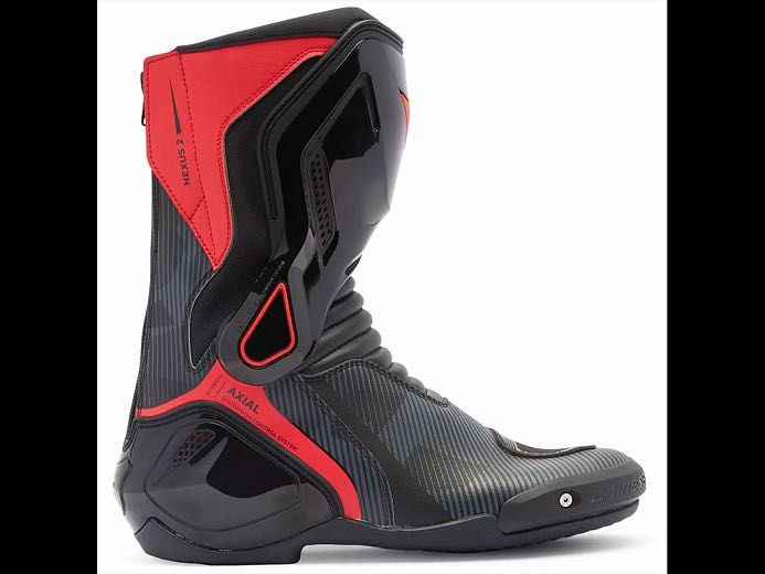 Dainese Ботинки NEXUS 2 31J Black/Lava Red/Iron-Gate