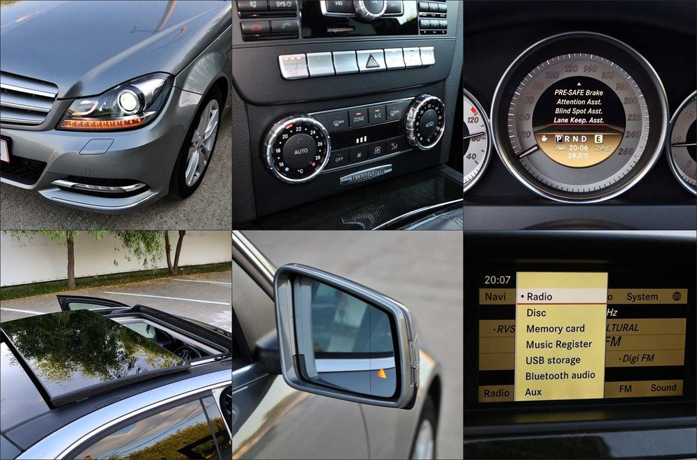 Mercedes-Benz C220 - W204 - Distronic Plus - Full Assist - Trapa dubla - Webasto