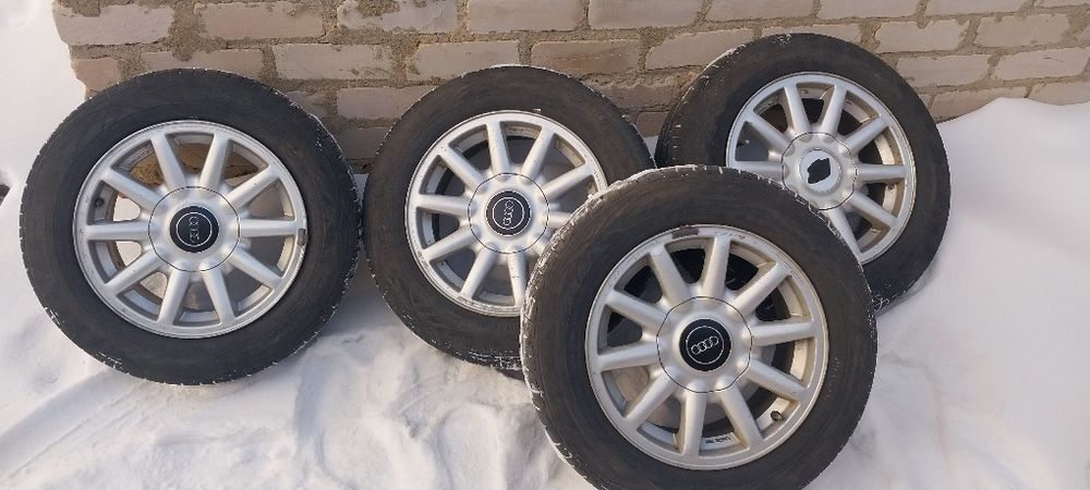 Колёса всборе Ауди Б4 R15 4×108