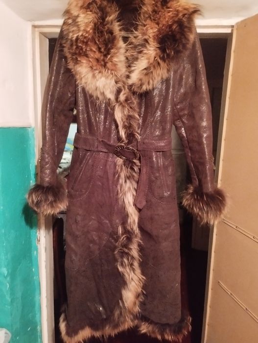 Натуральная дублёнка 48