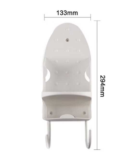 Suport pentru fier/masa de calcat, Fier, Alb