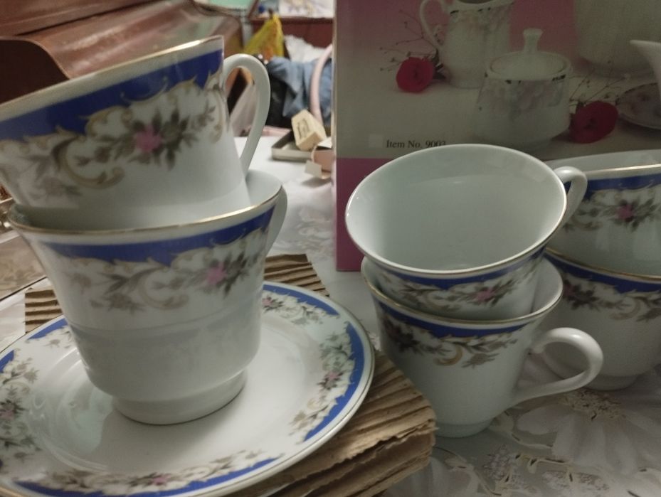 Чайный сервиз новый