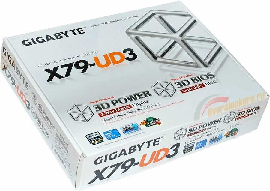 Материнская плата GIGABYTE / X79-UD3 / DDR3 / LGA 2011