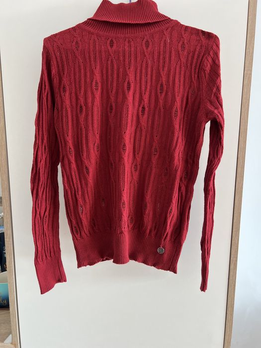 Bluza din tricot cu guler pe gât mărimea S
