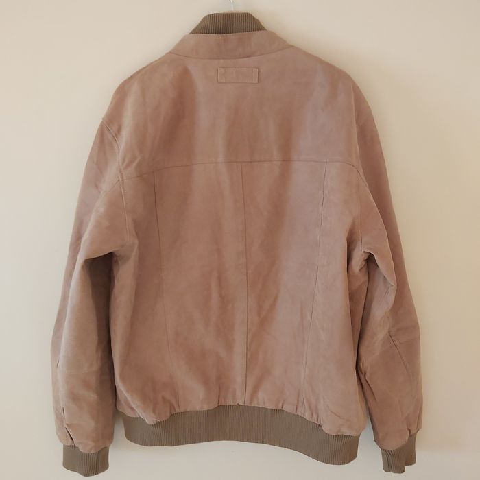 Geaca aviator, tip bomber din piele naturala. Marimea XL.