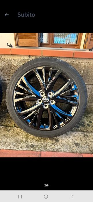 Jante originale Toyota Yaris  pe 17'