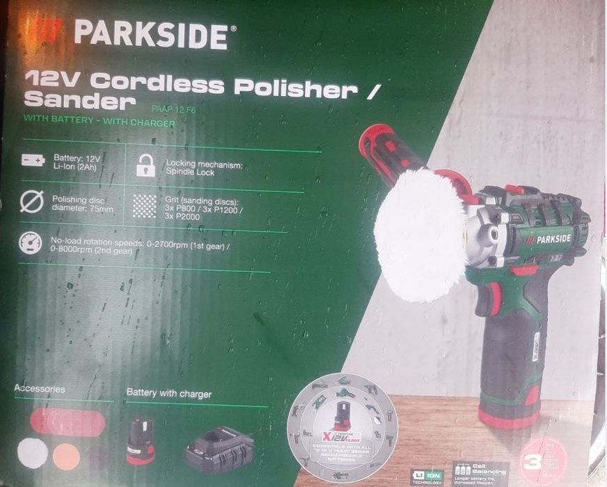 Masina polish Parkise 12 V