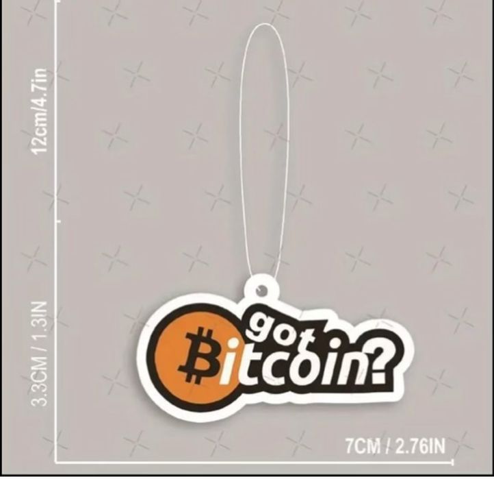 Ароматизатор за кола Биткойн
