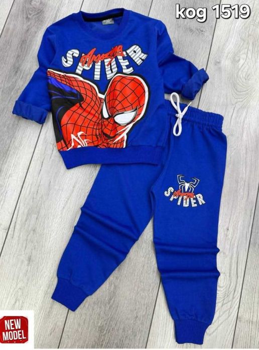 Нови Детски комплект за момче Спайдермен и Майнкрафт
