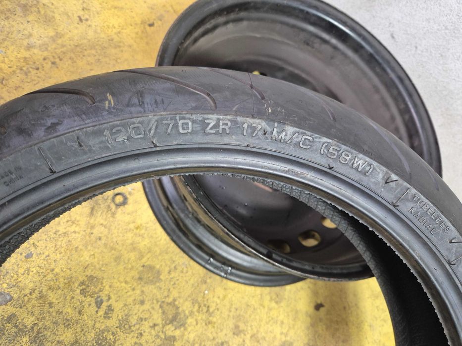 1 Anvelopa MOTO - 120/70/17 58W - Metzeler Sportec M3 - NOUA - DOT 5317 !