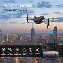 Дрон E58 с 4Kbкамера от JEAOUSM
