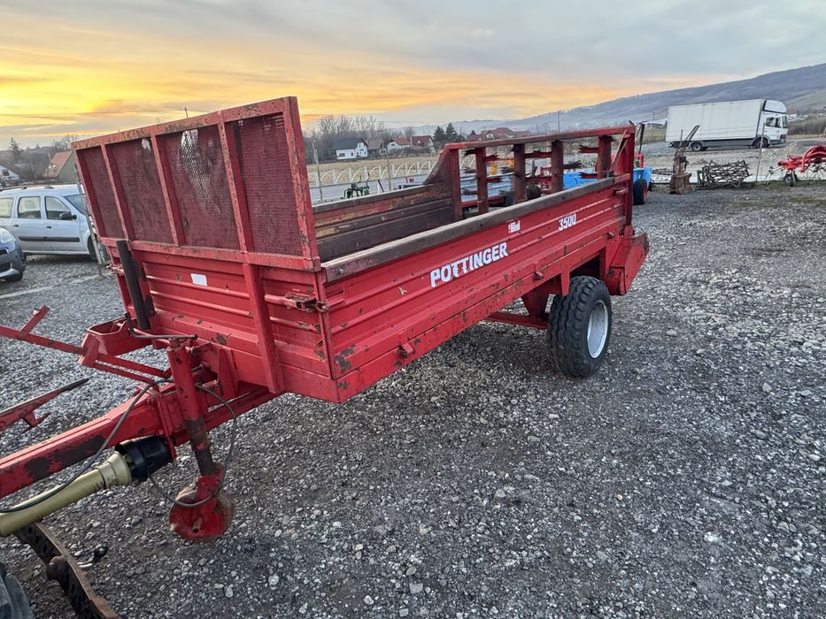 Pottinger 3500 cu aruncatoare Vertical-piese originale-mig de gunoi