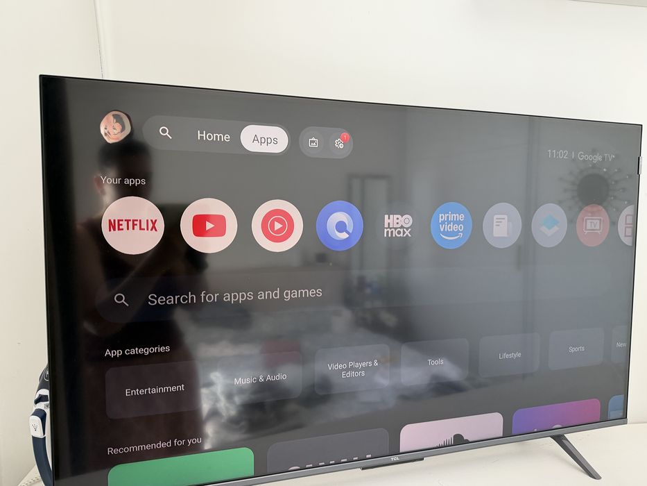 TCL 43C61B 4K Ultra HD Smart QLED Google TV / 43 inch