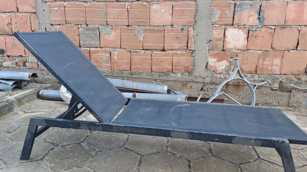 Метален  шезлонг на 5 нива