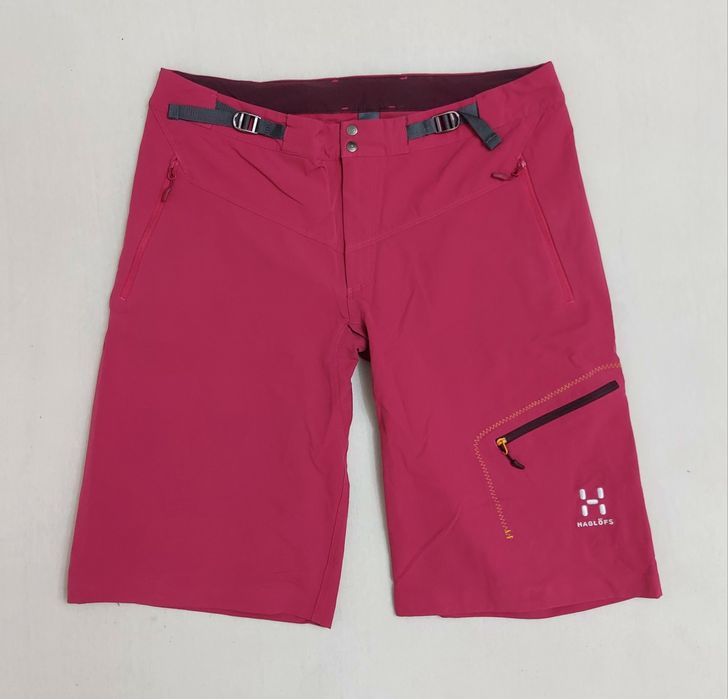 Pantaloni scurți Haglöfs Lizard II Softshell, roz ptr. femei, Nr. 40 M