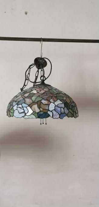 Candelabru tiffany cu lant