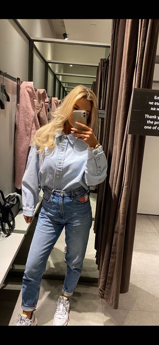 Дънки на Tommy  и Гащеризон на Mango и Zara