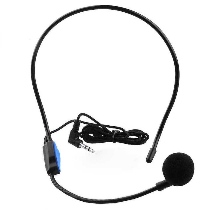 Amplificator de voce,difuzor 12 W, 1200 mAh, cu microfon cu fir ,nou