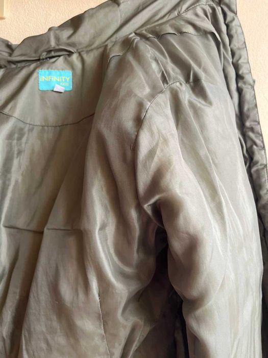 Яке  с качулка за момиче  за ръст 140 см.+ подарък чорапи