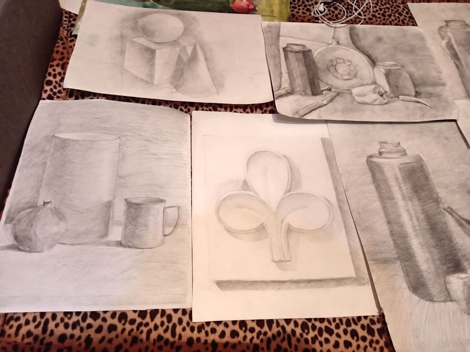 Рисунки для портфолио