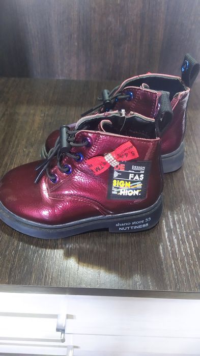 Ботиночки на девочку осень -весна