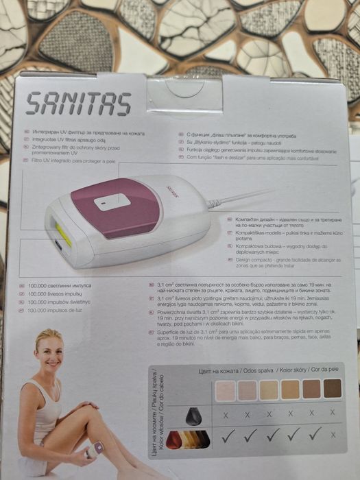 Фотоепилатор SANITAS