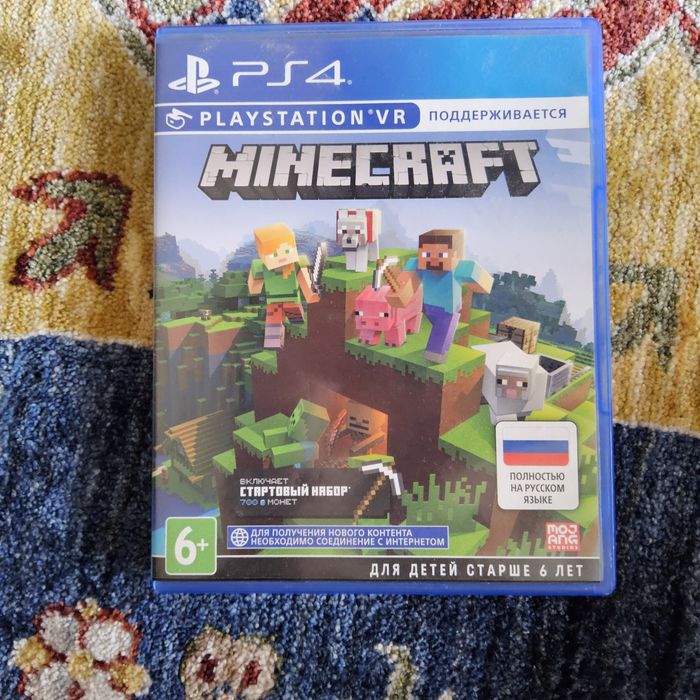 Minecraft диска для PlayStation