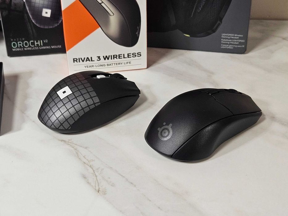 Безжичен комплект: клавиатура Redragon + Logitech G435 + мишка