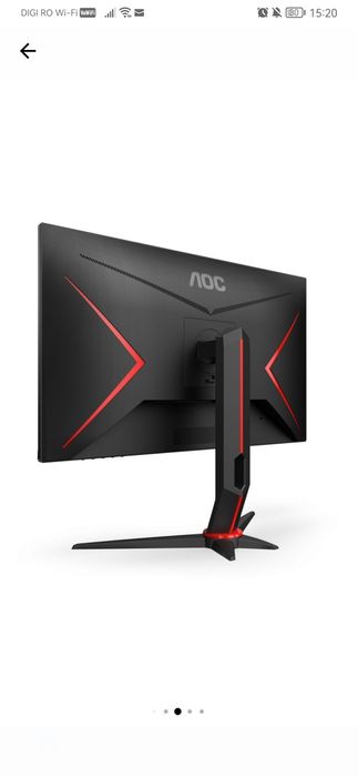 suport / picior / stand monitor original AOC nou reglabil 100 mm VESA