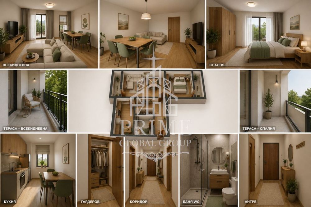 Продава се Двустаен апартамент в Бургас, Славейков - 56 кв.м за 1965 €/кв.м - Снимка #10